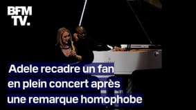"Es-tu complètement stupide?": Adele recadre un fan en plein concert après une remarque homophobe