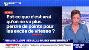 BFMTV répond à vos questions: Vrai ou faux, on ne va bientôt plus perdre de points pour les excès de vitesse?