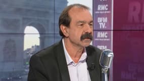 "Je veux bien qu'on discute mais on ne peut pas discuter sereinement si on nous dit qu'on ne peut pas parler des sujets de fond" explique Philippe Martinez (CGT) sur BFMTV.