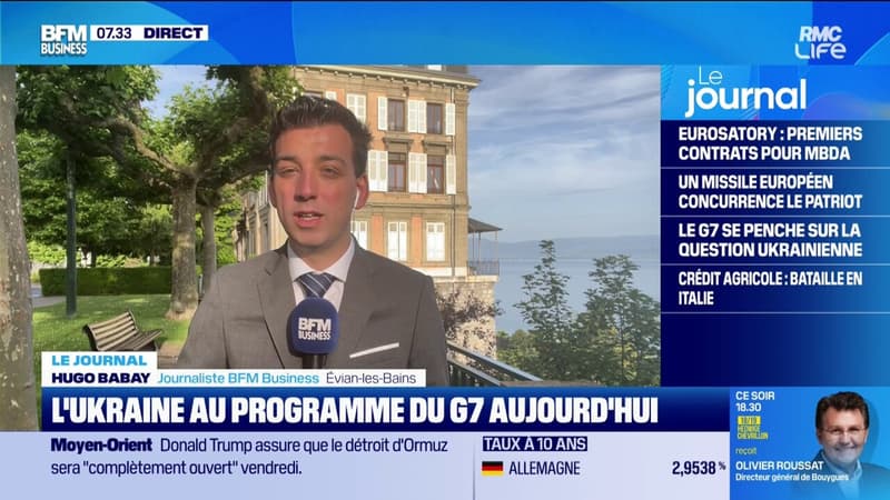 L'Ukraine au programme du G7 aujourd'hui