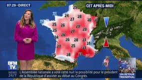 La météo pour ce mardi 17 juillet 2018