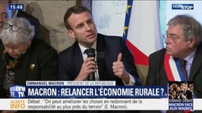 Échange houleux entre un maire et Emmanuel Macron: "Je n'ai jamais dit des maires qu'ils étaient incompétents ou clientélistes"