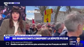 Alma Dufour (LFI) sur la victoire de la candidate PS dissidente dans l'Ariège: "Je ne considère pas que Martine Froger soit de gauche"
