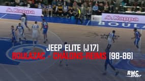 Résumé : Boulazac - Châlons-Reims (98-86) - Jeep Elite