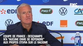 Equipe de France : Deschamps n’a "aucune envie de répondre" aux propos d’Evra sur le racisme