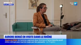 Aurore Bergé en visite à Lyon, la mairie écologiste s'interroge sur les raisons de sa présence
