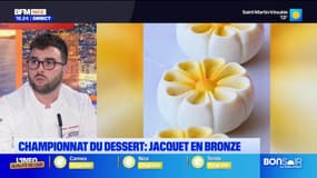 Eze : le pâtissier de la Chèvre d'Or a décroché le dessert de bronze à Rennes