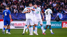 Léonardo Balerdi en Coupe de France, le 21 décembre 2025. 