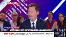 "Cette crise politique ne se résoudra pas par une coalition avec la droite et Emmanuel Macron", estime François-Xavier Bellamy