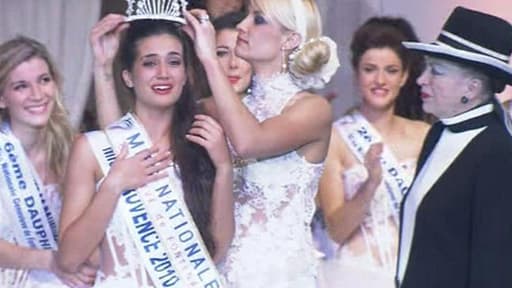 C'est Barbara Morel, 19 ans, qui est devenue dimanche la première Miss Nationale organisée par Geneviève de Fontenay.