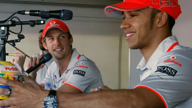 Lewis Hamilton et Jenson Button