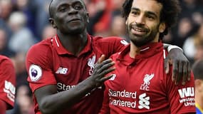 Sadio Mané et Mo Salah (Liverpool)