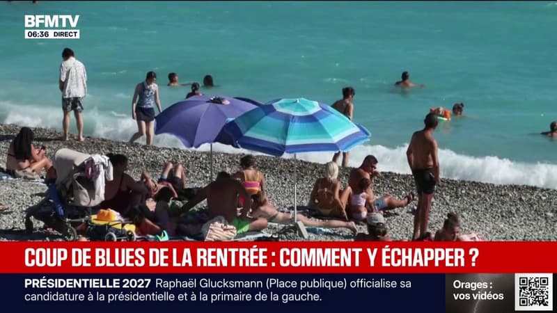 Prévoir les prochaines vacances, sport, cure de vitamines... Comment échapper au coup de blues de la rentrée?