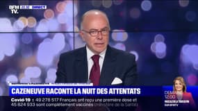 Bernard Cazeneuve sur le 13-Novembre: "Au moment où nous rentrons à Paris pour participer à la cellule interministérielle de crise, nous apprenons le déroulement des attaques"
