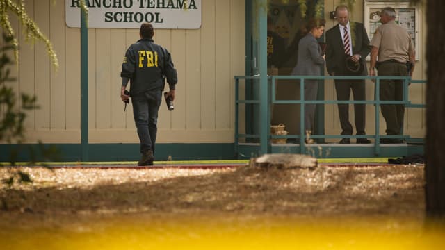 L'école prise pour cible par le tireur en Californie.