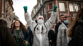 Une manifestation s'est déroulée à Rouen le 8 octobre pour dénoncer un "mensonge" de la part des autorités et des responsables de l'usine Lubrizol