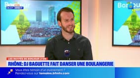 Un DJ set dans une boulangerie du Beaujolais