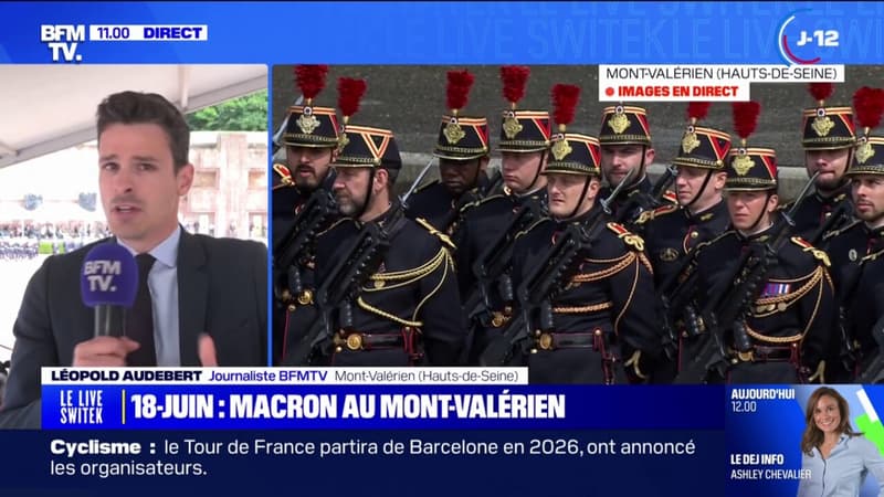 18-Juin: Emmanuel Macron commémore le 84e anniversaire de l'appel du Général de Gaulle au Mont Valérien