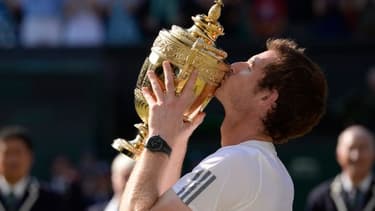 Andy Murray, vainqueur de Wimbledon 2013.
