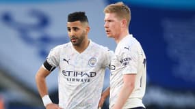 Riyad Mahrez et Kevin de Bruyne