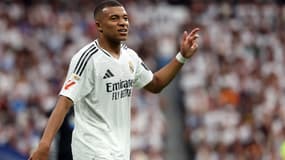 Kylian Mbappé face au Real Valladolid pour sa première au Bernabeu, le 25 août 2024