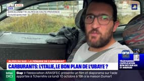 Des habitants de la vallée de l'Ubaye sont-ils prêts à aller faire le plein en Italie?