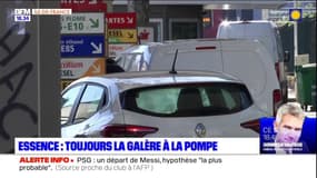 Île-de-France: la galère continue dans les stations-essence