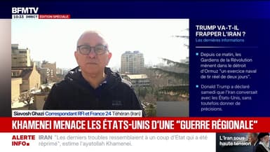 Iran: le guide suprême iranien, Ali Khamenei, menace les États-Unis d'une "guerre régionale"