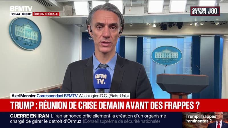 Guerre au Moyen-Orient: une réunion de crise est annoncée demain entre Donald Trump et ses conseillers