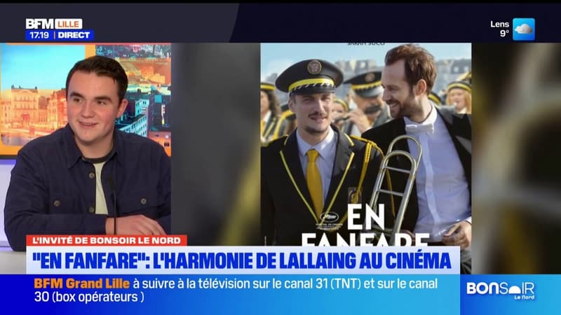 Nord: l'harmonie de Lallaing au cœur du film En fanfare avec Benjamin Lavernhe