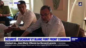 Sécurité à Lyon : Cucherat et Blanc font front commun