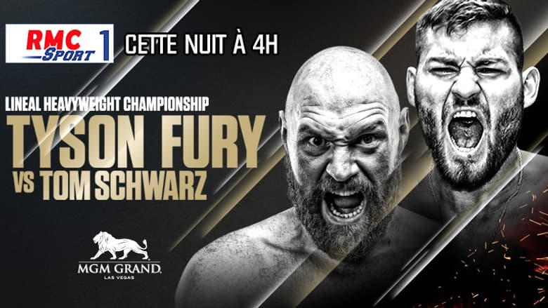 Tyson Fury à l'affiche sur RMC Sport Tyson Fury à l'affiche sur RMC Sport