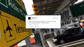 Le tweet d'Uber à New York qui a entraîné une vague de protestations contre le VTCiste sur le réseau social.