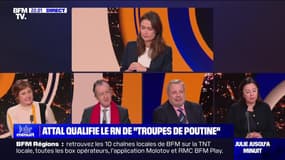 Attal qualifie le RN de “troupes de Poutine” - 27/02