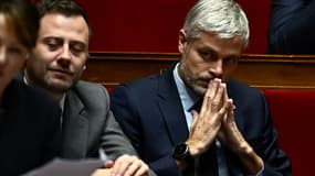 Laurent Wauquiez, président du groupe Droite républicaine à l'Assemblée, le 3 décembre 2024 à Paris
