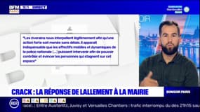Crack à Paris: la réponse du préfet de police Lallement à la mairie