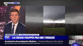 "Je voyais des tuiles survoler la maison": le témoignage d'un habitant de Pontarion, une commune de la Creuse touchée par une tornade