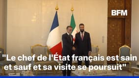 Après les deux explosions à Damas, Emmanuel Macron poursuit sa visite d'État aux côtés du président syrien