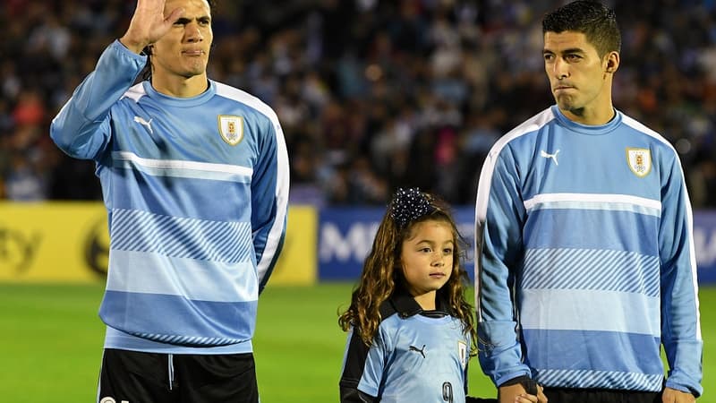 Cavani et Suarez