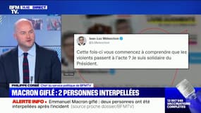 Macron giflé dans la Drôme: Jean-Luc Mélenchon "solidaire" du Président