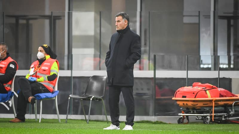 Christophe Galtier, l'entraîneur de Lille