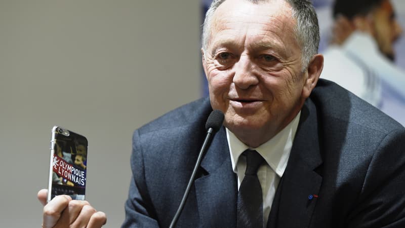 Jean-Michel Aulas, le président de l'OL
