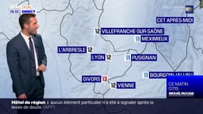 Météo Rhône: un ciel couvert et des averses, 12°C à Lyon cet après-midi