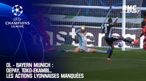 OL - Bayern Munich : Depay, Toko-Ekambi... Les actions lyonnaises manquées