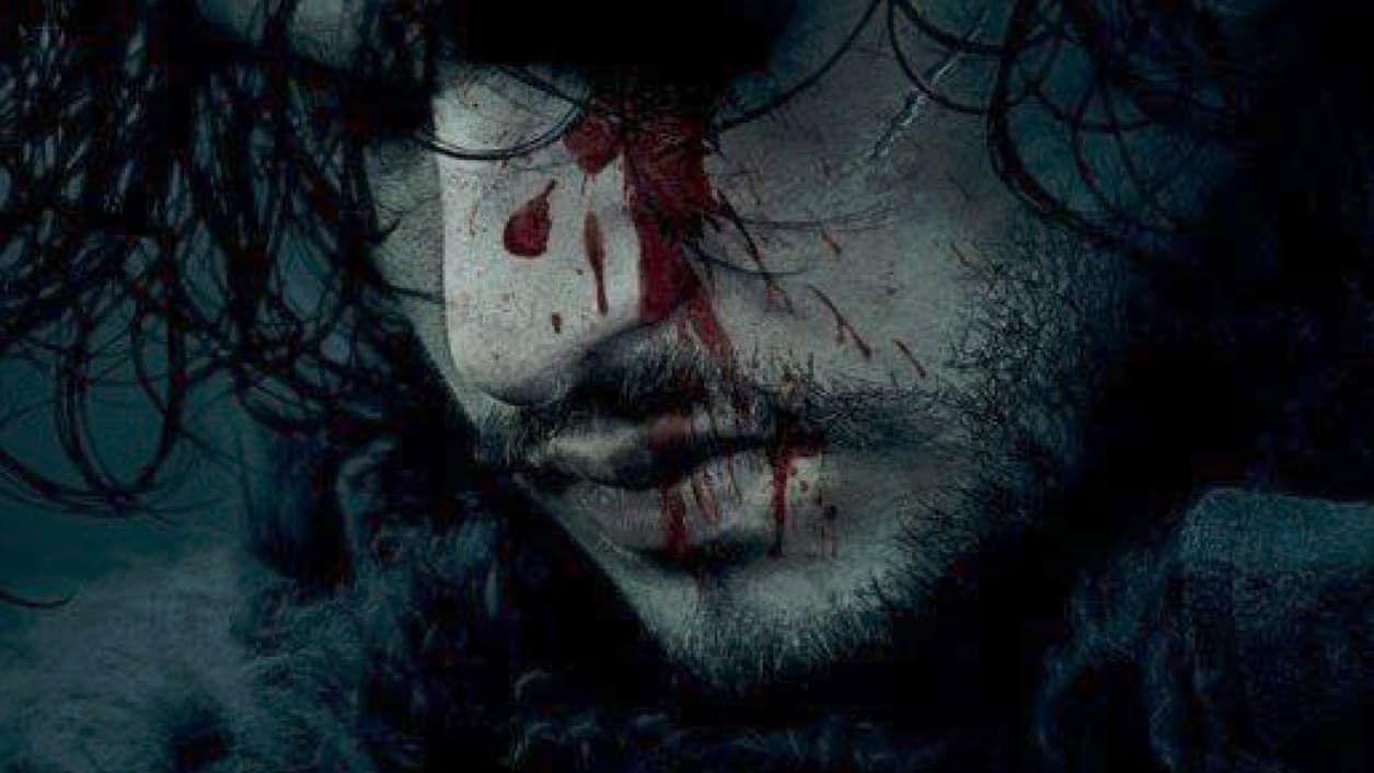 Jon Snow (Kit Harington), sur l'affiche de HBO annonçant le retour de Game of Thrones pour une sixième saison. 
