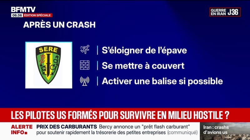 Avion américain abattu: comment les soldats sont-ils formés pour survivre en milieu hostile?