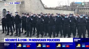 Sécurité à Lyon : 74 nouveaux policiers