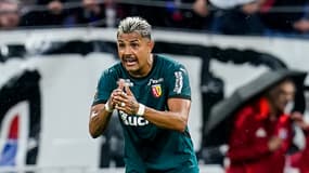 Facundo Medina avec Lens contre Lyon en Ligue 1, le 4 mai 2025