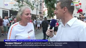 JO 2024: Magalie Magail, fière d'avoir porté la flamme