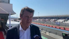 Christian Estrosi au GP de France au Castellet en juillet 2022